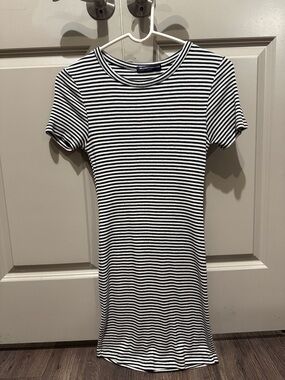 Brandy Melville Striped Tee Dress
